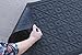 Alpine Neighbor Door Mat - Washable Indoor/Outdoor Low Profile Doormat - Entrance Rug Floor Mats for Front Outside Doors Scraper Clean Decor Rubber Shoes Doormats Garage Water Rugs (Dark Brown)
