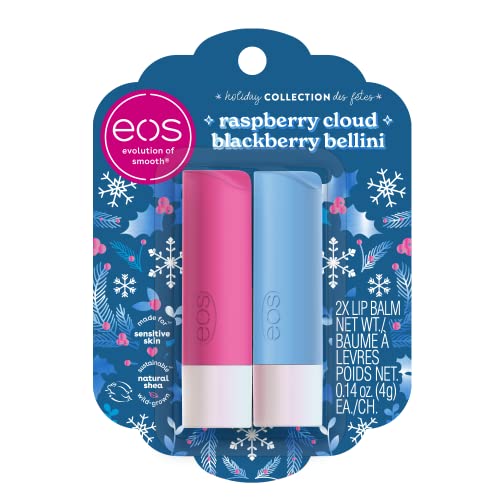 EOS Limited Edition Holiday Lip Balm, Raspberry Cloud & Blackberry