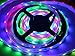 IWISHLIGHT 16.4ft 5M SMD 5050 Dream Magic RGB Color LED Color Flexible Light Strip IP67 Water-resistant + IC6803 IC Chip + 133 Change RF Remote Controller