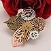 GRACEART Steampunk Gears Clock Hair pin One Size