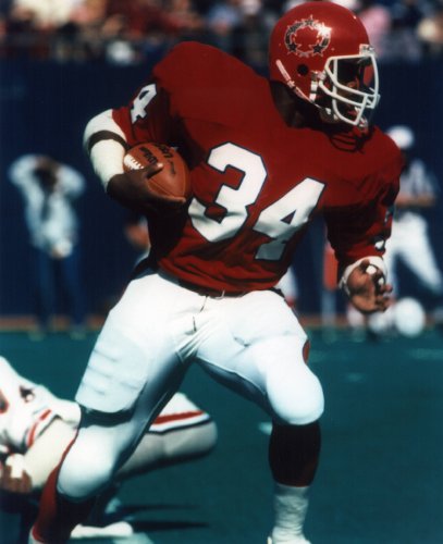 HERSCHEL WALKER NEW JERSEY GENERALS 8X10 SPORTS ACTION PHOTO (F)