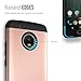 TUDIA Merge Designed for Motorola Moto G5 Plus Case with Dual Layer Protection (Rose Gold)