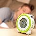Awakelion Digital Alarm Clock with Nightlight,2 Alarms,Optional Weekday Mode, Snooze Fuction,Super Loud for Kids & Heavy Sleepers（Green+White）