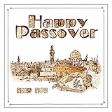 Passover Napkins English, Hebrew Text, 20 Paper Serviettes for Passover Seder Meal