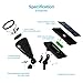 Waterproof Solar Garden Lights - Battery Powered Outdoor Sensor LED Lighting - Wall, Yard, Pool, Patio, Lawn or Driveway Mounting Lanterns - Pack of 2