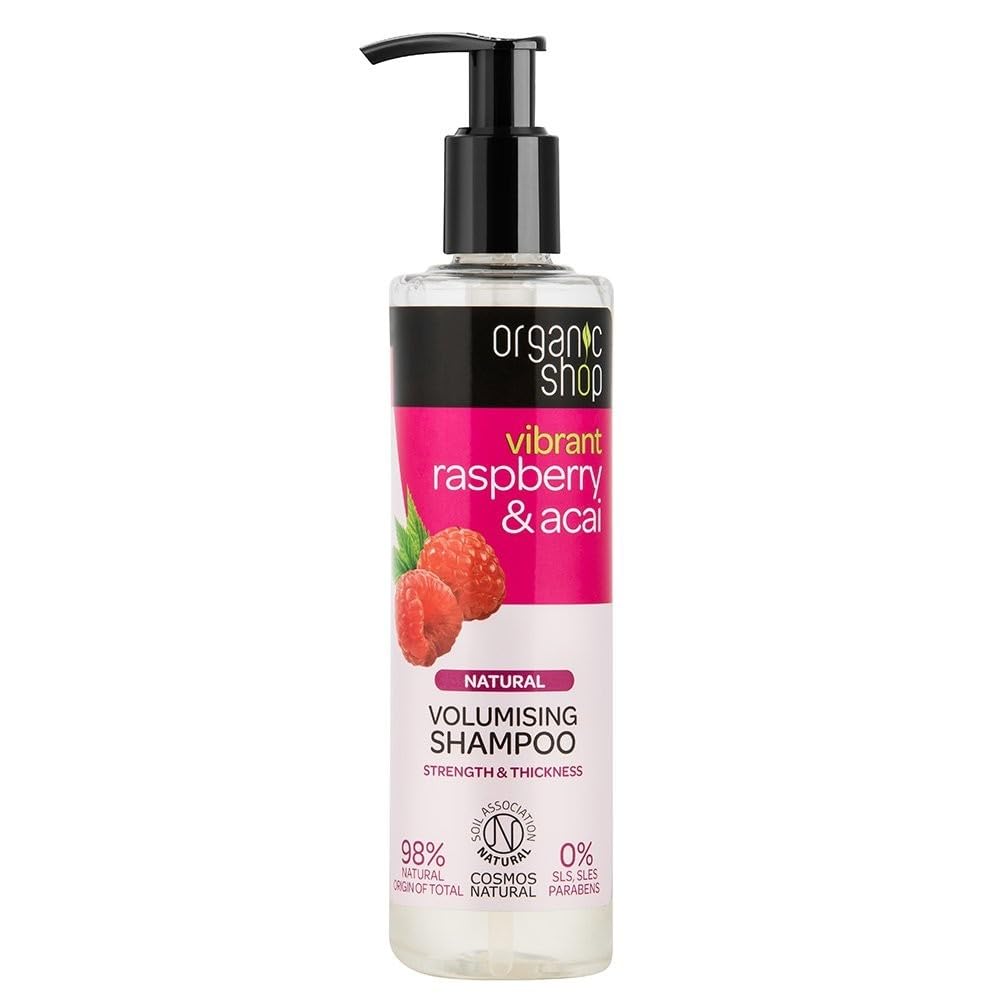 Organic Shop Raspberry & Acai Volumising Shampoo