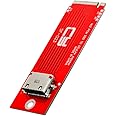 NFHK PCI-E 3.0 M.2 M-Key to Oculink SFF-8612 SFF-8611 Host Adapter for PCIe Nvme SSD 2260 Adapter