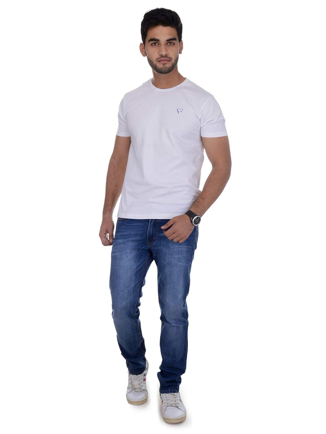 male in jeans