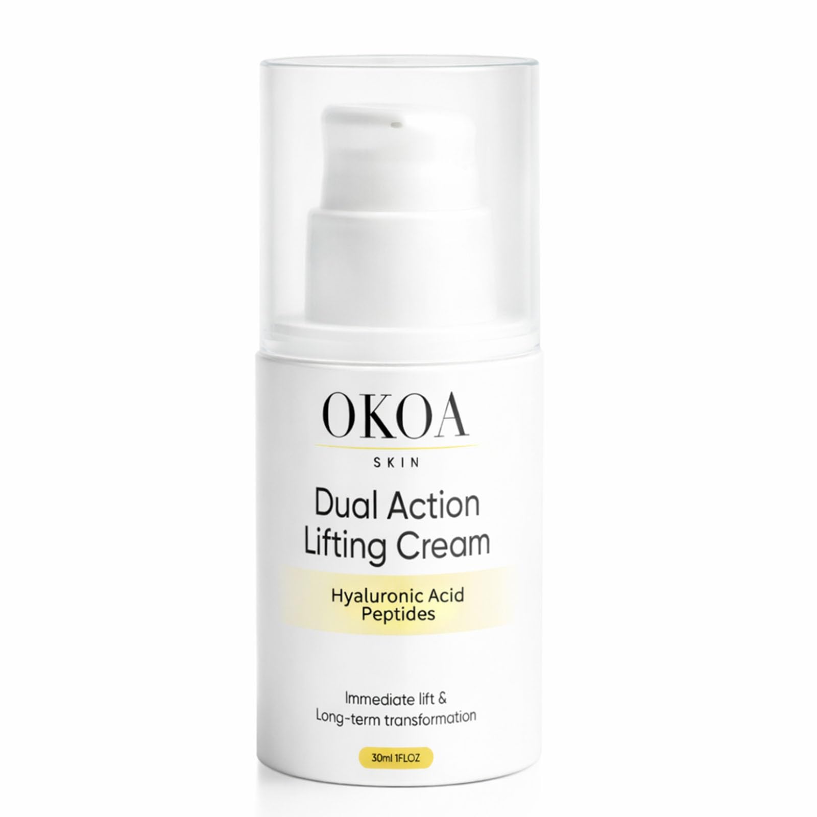 Photo 1 of Maidlure OKOA SKIN Dual Action Lifting Cream, Instant Firming with Peptides & Hyaluronic Acid, Hydrating Soothing Moisturizer for Reduce Fine Lines & Wrinkles (1)