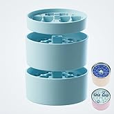 Silicone 3ml Vial Insert Compatible with Hydrapeak Food Jars,Vial Insert Peptide Storage Set for 32/25/18oz Hydrapeak Food Thermos, (1 Short +2 Tall (Fit for 32 Ounce Hydrapeak Food))