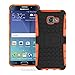 Cocomii Hand Grenade Galaxy Note 2 Case, Slim Thin Matte Vertical & Horizontal Kickstand Reinforced Drop Protection Fashion Phone Case Bumper Cover Compatible with Samsung Galaxy Note 2 (Orange)
