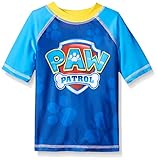 Nickelodeon Boys' Paw Patrol Rashguard, Blue, 4T
