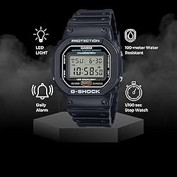 Casio G-Shock Shock Resistant DW5600UE-1V Men's