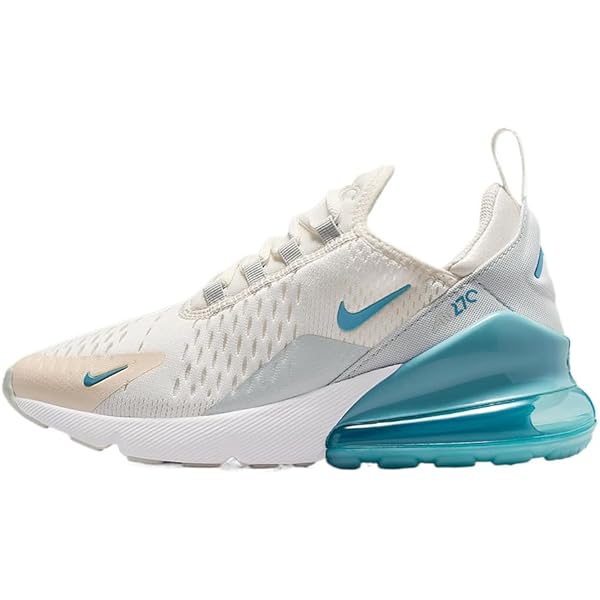 Amazon.com | Nike Air Max 270 Big Kids' Shoes (943345-123, White