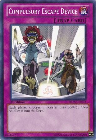 Yu-Gi-Oh! - Compulsory Escape Device (REDU-EN074) - Return of the Duelist - Unlimited Edition - Common