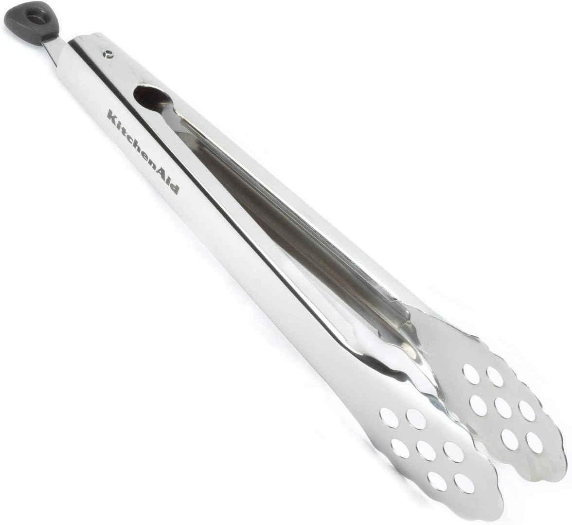 KitchenAid Utility Tongs - Stainless Steel, Silver