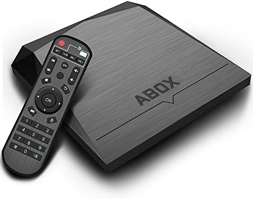 Globmall Android TV Box 6.0 with 3D/WiFi/H.265/4K SmartTV Box Abox Plus 2GB RAM