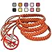 Kinven Original Mosquito Insect Repellent Bracelet Waterproof Natural DEET FREE Insect Repellent Bands, Anti Mosquito Protection Outdoor & Indoor, Adults & Kids, 4 bracelets, in Orange