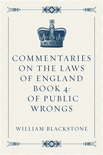 commentaries on the laws of england ebook