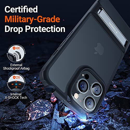TORRAS MarsClimber Compatible for iPhone 13 Pro Max Case,[8X Military