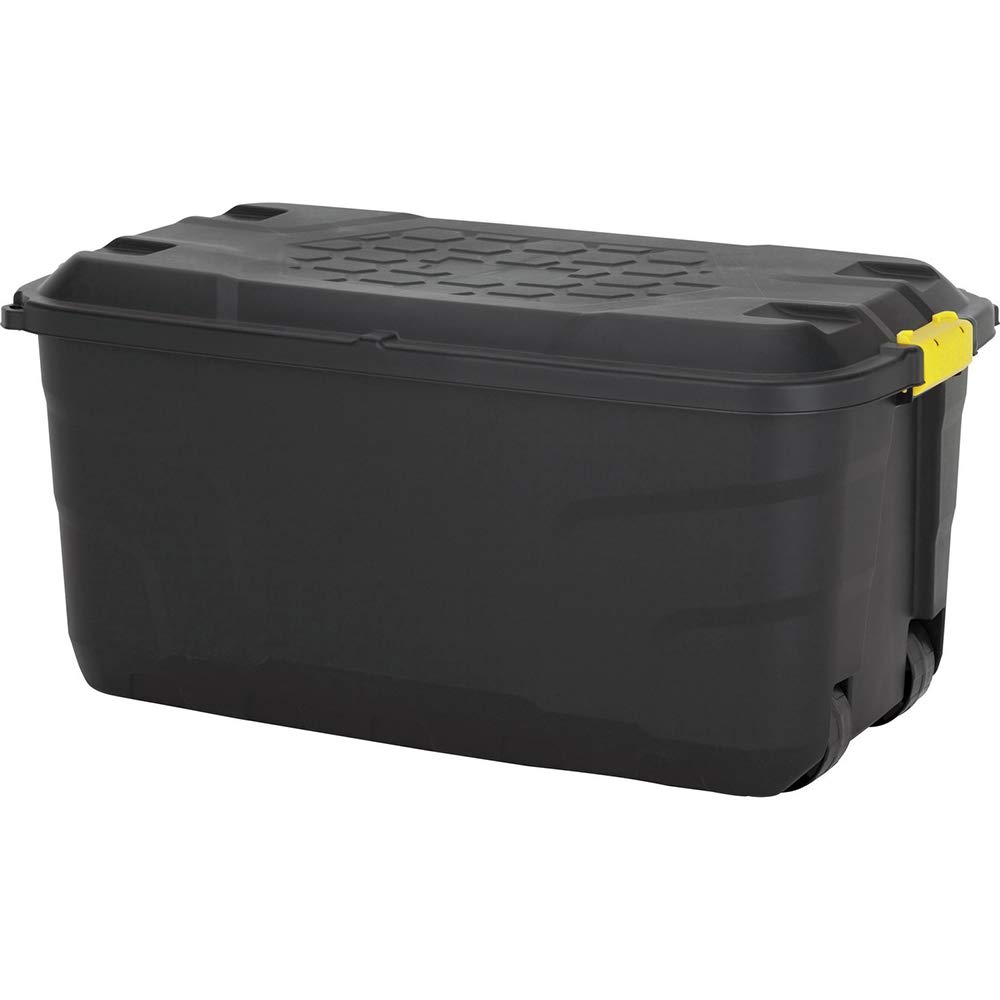 Box De Rangement Noir En Plastique Rigide Polycarbonate 75 Litres 4