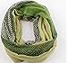 Dealzip Inc® Green and Yellow Women Lady Soft Voile Large Infinity Loop Scarf Shawl Neckerchief