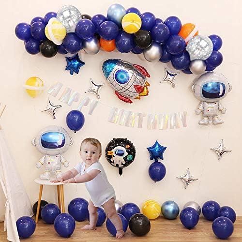 Space Theme Decorations : Amazon Com Astronaut Party Decorations / Hallway decorations for galactic starveyors vbs 2017 | outer space.