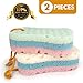 Valiry Soft Bath Sponge For Men, Women & Kids- Gentle & Soothing Body Sponge Set For Cleansing & Massage Extra Large & Fast Drying, For Smooth & Rejuvenated Skin -2 Pack