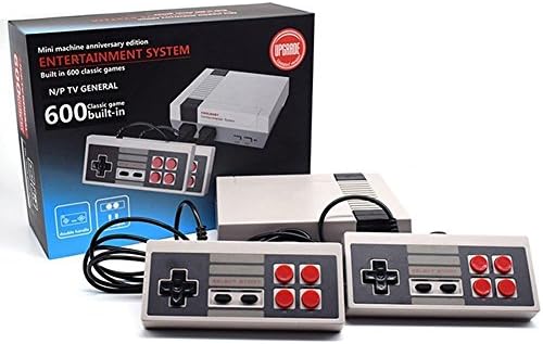 Consort Classic Family Game Consoles, Built-in 600 TV Video Game With Dual Controllers,Professional System