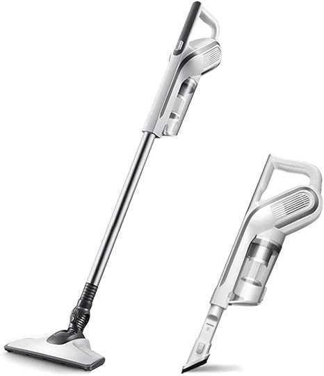 Amazon Co Jp 掃除機プッシュロッド掃除機 強力な吸引15 Kpa超静かな掃除機ポータブルプラグイン電気ほうき ペットの髪 家 カーペットに適しています ホーム キッチン