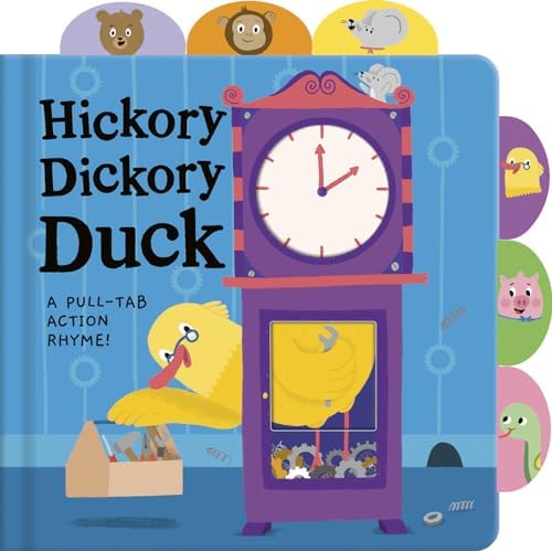 Amazon.com: Hickory Dickory Dock Finger Puppet Book (Little