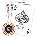 Brybelly Eclipse Poker Chips Heavyweight 14-gram Clay Composite - Pack of 50 ($0.50 Orange)