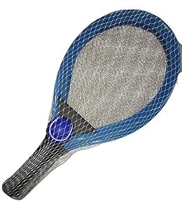 Image of Blue Jumbo Tennis Racket Set Summer Fun