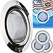 Kitchen Sink Strainer - Stainless Steel, Large Wide Rim 4.5