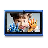 Yuntab 8GB Y88 7 inch Tablet Google Android 4.4 Quad-core Tablet PC HD 1024x600 Resolution Bluetooth with Dual Camera Google Play Pre-loaded External 3G Netflix, Skype, 3D Game Supported (Blue)