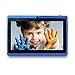 Yuntab 8GB Y88 7 inch Tablet Google Android 4.4 Quad-core Tablet PC HD 1024x600 Resolution Bluetooth with Dual Camera Google Play Pre-loaded External 3G Netflix, Skype, 3D Game Supported (Blue)