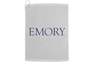 Sport Your Gear Emory Eagles Prime Golf Bag Towel with Grommet