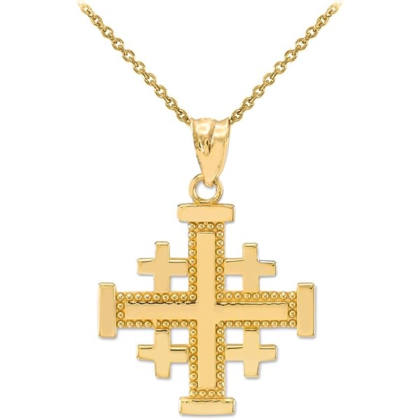 Masonic Keystone Gold Pendant - 1 1/4 Inch Tall, Royal Arch Jewel, Freemason Gift - View #10