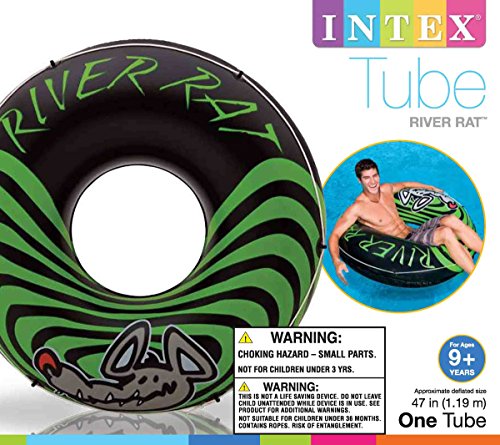 2-Pack Intex River Rat Inflatable Tubes