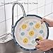 KINGSBULL HOME Pie Pan Porcelain Pie Dish Ceramic Pie Plate 10.5-Inch Teal Non-Stick Safe for Microwaves, Dishwasher, Ovens, Navy blue
