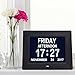Day Clock Extra Large Impaired Vision Digital Alzheimer Clock Dementia with Time, Day and Date, Month and Year Showing, Calendar/Photo Display Function, for Elderly, Memory Loss,Alzheimer
