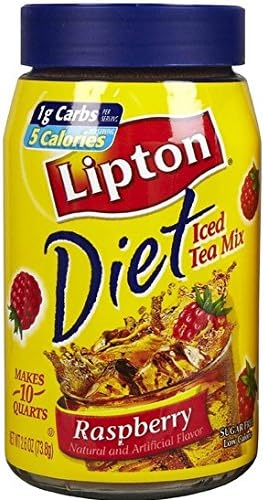 Lipton * Ice Tea Diet Rasp, Pack of 12