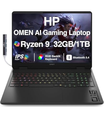 Amazon.com: HP 2024 Gaming Laptop | Omen 16 | Intel 16-Core i7