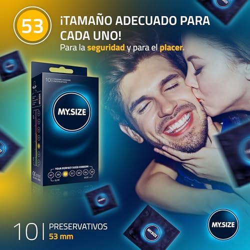 Classic Condones talla 3 | Ancho 53 mm | Paquete estándar 10 unidades | Preservativos premium extra delgados | Ultra sensibles y delicados | Grosor 0,07 mm | Veganos