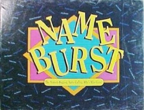 Name Burst the Memory-jogging, Name-calling, Whos Who Game