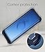 Spigen Hybrid 360 Designed for Samsung Galaxy S9 Plus Case (2018) Glass Screen Protector Included - Deep Sea Blue