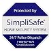 SimpliSafe 1 Home Security Yard Sign With 4 Security Stickers Decals