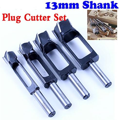 AKHS Tenon Dowel &amp; Plug Cutter Tenon Maker, Tapered Snug Plug Cutters