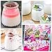 KAMOTA Glass Jars, 40 PACK 4 oz Yogurt Jars With PE Lids, Glass Pudding Jars Yogurt Jars Ideal for Jam, Honey, Wedding Favors, Shower Favors, Baby Foods (150ml)