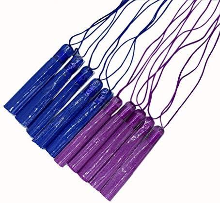 JDWG Craft Tassels Bookmark Tassels Silky Handmade Soft Tassels,Perfect for Jewelry Making,Keychains,DIY Craft,Purses and Clothes.(10 Pack) (Purple+Blue)